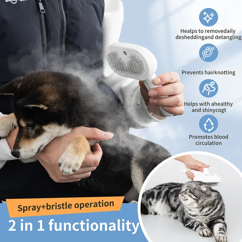 PetPal™ - Steam De-Shedder for Cats & Dogs