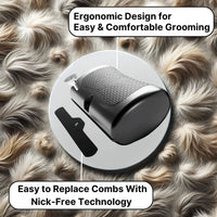 GroomPro™ Professional Pet Grooming Vacuum Kit for Shedding & Trimming