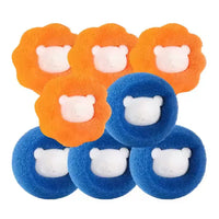 PetPal™ Reusable Pet Hair Catcher Laundry Balls (8-Pack) for Washer & Dryer